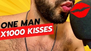 ASMR Male | 1000 Gentle Kisses