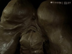 BOUNCING ASS PUMPS CUM FROM A MONSTER COCK - PORN ANIMATION BY DRIPPINGCLAY