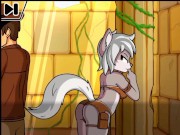 Preview 2 of Into the wild_the little wolf lets herself be ridden🐺1.5