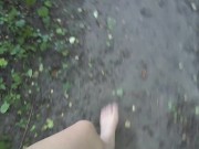 Preview 3 of Marking the Forest Trails with my Pee