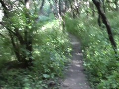 Marking the Forest Trails with my Pee - Screenshot 1 of 16 - Peeing Outside