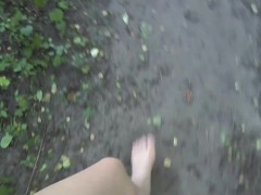 Marking the Forest Trails with my Pee - Screenshot 4 of 16 - Peeing On A Trail