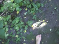 Marking the Forest Trails with my Pee - Screenshot 6 of 16 - Peeing Outside