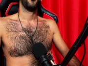 Preview 1 of Hairy Guy ASMR Heartbeat - Pulse Sound for Relax