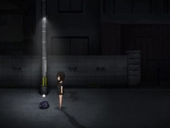 【#01 還道-累ノ夜-実況】ホラーエロゲー。露出J〇が銭湯帰りにエッチな目に遭いまくり・・(オカルト系エッチゲーム) 16/16