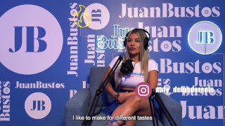 Naty Delgado out of control penetrated by a giant monster. Juan Bustos Podcast