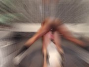 Me follo intensamente en anal a compañera de cuarto latina culona y su marido cornudo nos sorprende