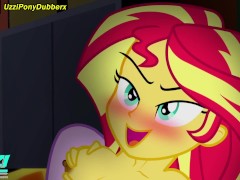 Sunset Shimmer and Sci-Twilight Delicious Scissors Equestria Girls - Screenshot 9 of 16 - Sunset Shimmer