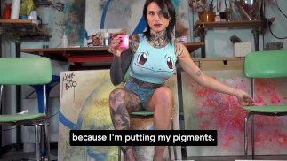 paint with squirt with Marta Make