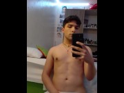 Preview 5 of Porno gay gratis pene culo cum jerking off slut sissy gay twink 18