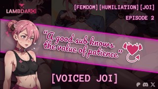 Femdom Hentai JOI Challenge - A night with Evelynn CBT, Edging, Flip Coin, Post Orgasm Torture