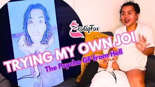 SHE'S CRAZY and kinda hot ? - Using a Dildo to Follow my Psycho Girlfriend JOI