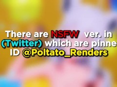 【MMD Hololive 4k/60fps】《Shirakami Fubuki (白上フブキ)》~《DECO27 ft. 初音ミク Hatsune Miku ラビットホール Rabbit Hole》