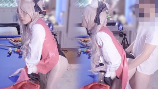 【Fate】 ✨Cosplay Sexo con Tamamo, Sexy FGO Ladyboy Cosplayer, Crossdresser trans Hentai 11