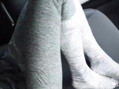 Grey Socks in the SUV