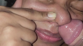 Fucking my love's throat until she drinks my cum through her nose 03/22/2024