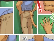 Preview 4 of Furry Comic Dub: Rest Stop by Meesh (Furry, Furries, Furry Sex, Furry, Public Anal)