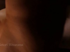 【素人／寝取られ／人妻／NTR】人の奥さんにオナニーさせて絶頂マンコで騎乗位させる💜 精子をお尻にぶっかけ - Screenshot 15 of 16 - 人妻 無 修正
