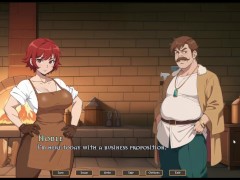 TOMBOY Love in Hot Forge [ Hentai Game ] Ep.5 risky doggystyle OUTDOOR FUCK in front of strangers !