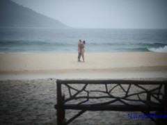 Public Beach Fuck - Real Amateur Couple - Renewing Vows and Beach Sex