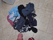 Preview 5 of Laundry on the floor AGAIN? POV Pissing and talking