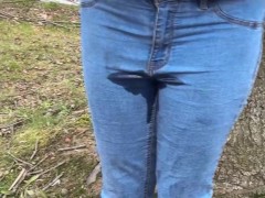 Wetting my jeans #3 - Screenshot 1 of 16 - Pee