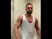 Preview 1 of Muscular gay guy CUMPILATION