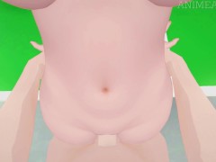 Fucking Tsuyu Asui from My Hero Academia Until Creampie - Anime Hentai