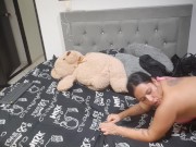 Preview 3 of I fuck my best friend's stepsister on all fours in her room