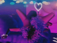 Lesbian party with strippers
