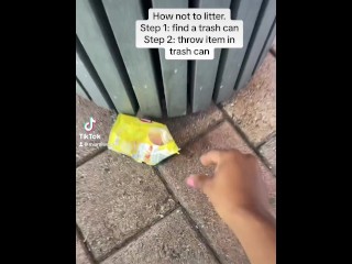 TikTok MiamiWorld1 — how not to Litter ( Anti-Littering Commercial)