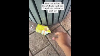 TikTok MiamiWorld1 — How Not To Litter ( Anti-Littering Commercial)
