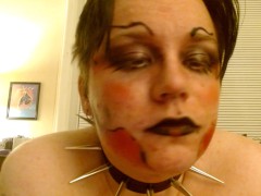 Painted Whore Eats Aphrodesiac Then Ruins Its Makeup-Unedited