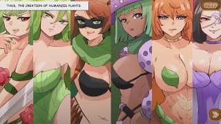 Plant Girls: Juego porno invasión de insectos [Parte 01] Mini juego de sexo [18+] Juego de juego desnudo