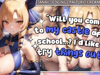 You fuck Luviagelita's boobs in her castle 👑 [Commission]