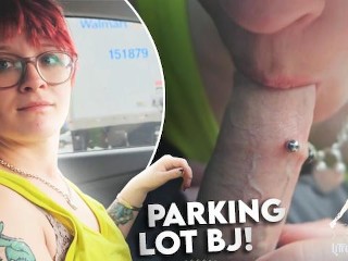 Blowjob Auf Dem Parkplatz! Teil 1
