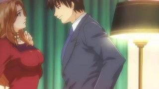 Big Boobed Beauty in a Cute Red Dress Loves Getting Her Pussy Licked | Hentai Anime 1080p