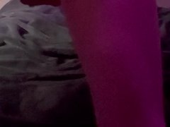Big dick girl wants more, panty bulge
