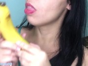 Preview 1 of I sucked a banana thinking about your dick