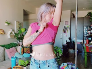 Showing you my Sweaty Shirt after my Walk (FULL VIDEO)