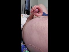 Masturbating to the almost bitter end