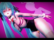 Preview 1 of DECO*27 - Hatsune Miku dressed as a bunny awaits you