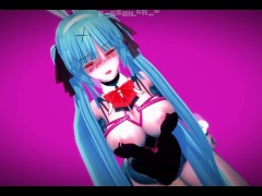 DECO*27 - Hatsune Miku dressed as a bunny awaits you - Screenshot 3 of 16 - Hatsune Miku Hentai