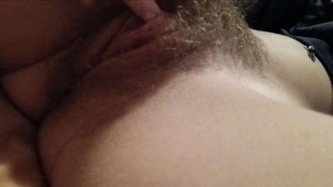 Rubbing my hard clit/wet pussy