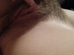 Rubbing my hard clit/wet pussy
