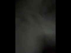 Humping  my headrest while driving 25 mph