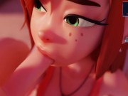 Preview 3 of Gravity Falls Wendy Love Hard Fuck 4K