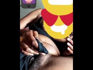 Hot Tamil Meisje Sappige Masturbatie Close-up En Creampie Orgasme
