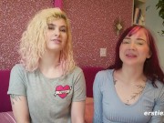 Preview 1 of Ersties - Hot Babes From the UK Enjoy Sexy Lesbian Moments