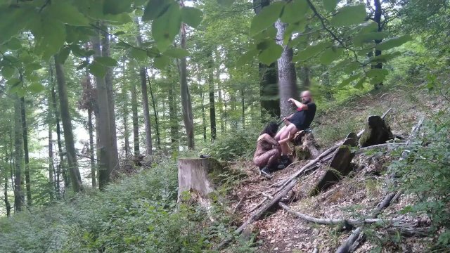 Watch Bondage Video:Slut wife in Bunny mask dehumanized herself outdoors